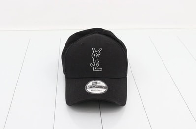 Saint Laurent x New Era YSL Monogram Cap "Black"