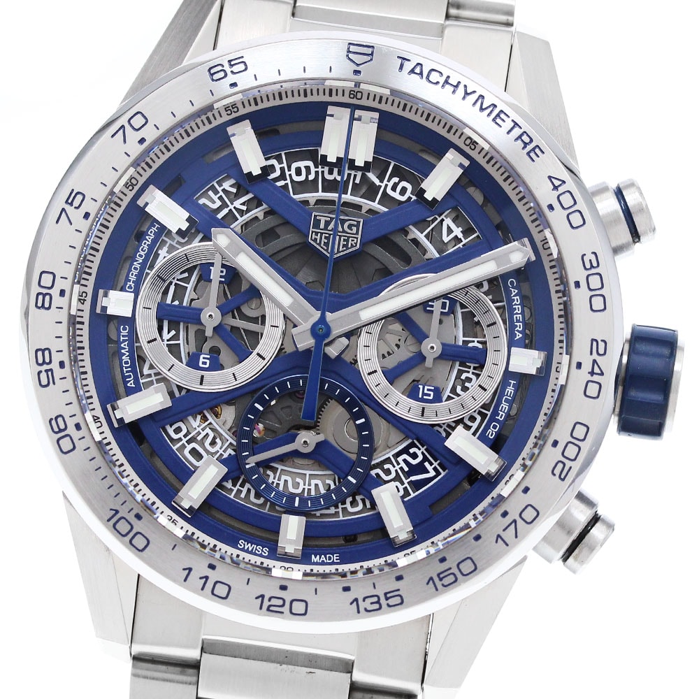 ☆良品 タグホイヤー カレラ キャリバー ホイヤー02 メンズ 【中古】