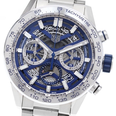 ☆良品 タグホイヤー カレラ キャリバー ホイヤー02 メンズ 【中古】