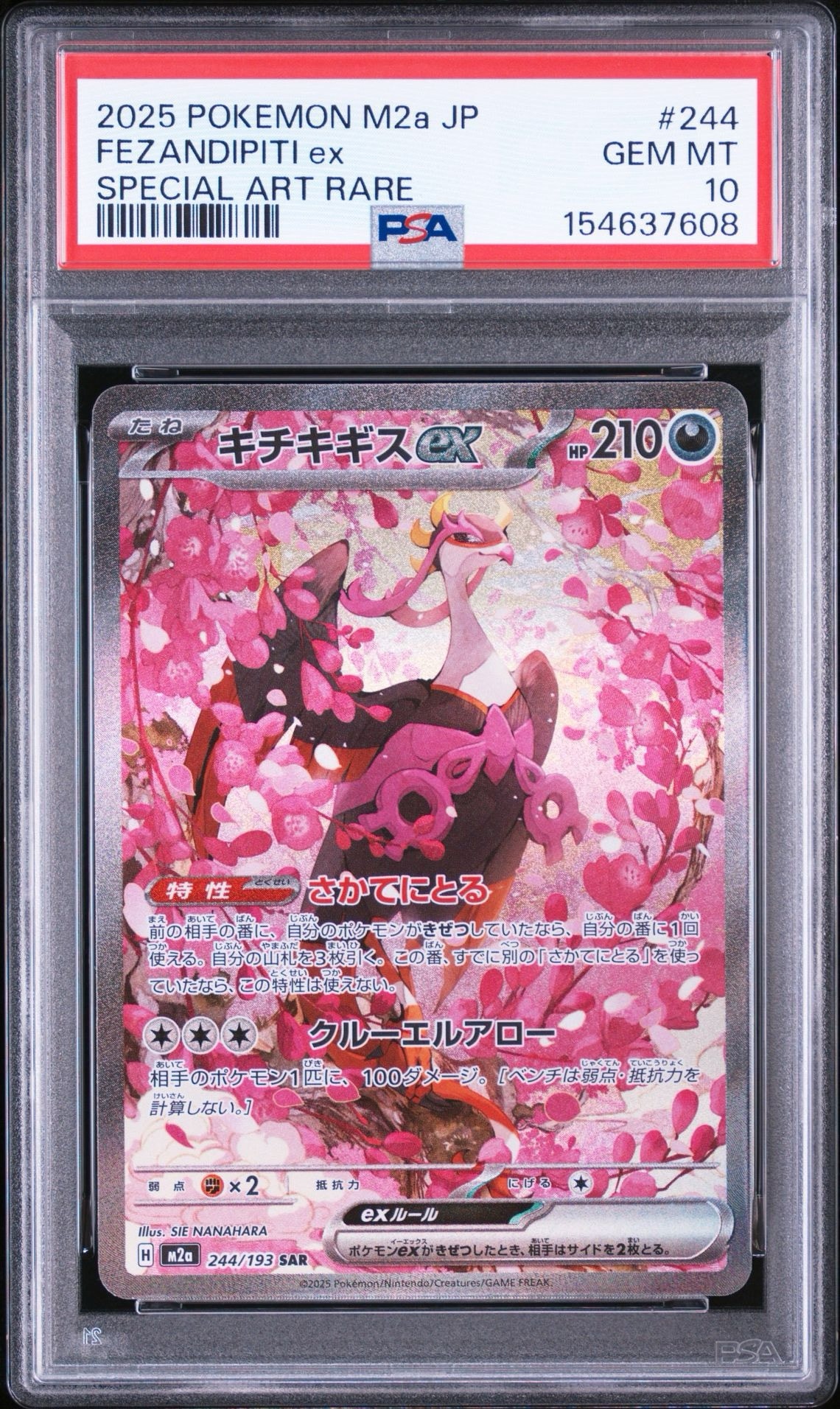キチキギスex SAR [M2a 244/193](ハイクラスパック「MEGAドリームex