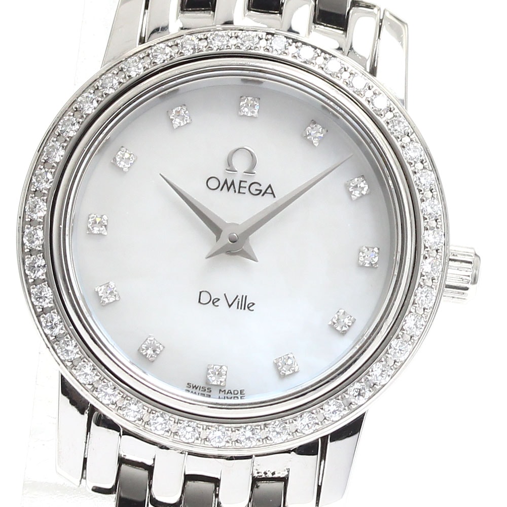 ☆良品 オメガ デビル プレステージ 4575.76 レディース 【中古】