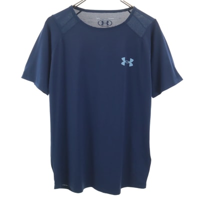 UNDER ARMOUR アンダーアーマー トレーニング 半袖 Tシャツ LG ネイビー