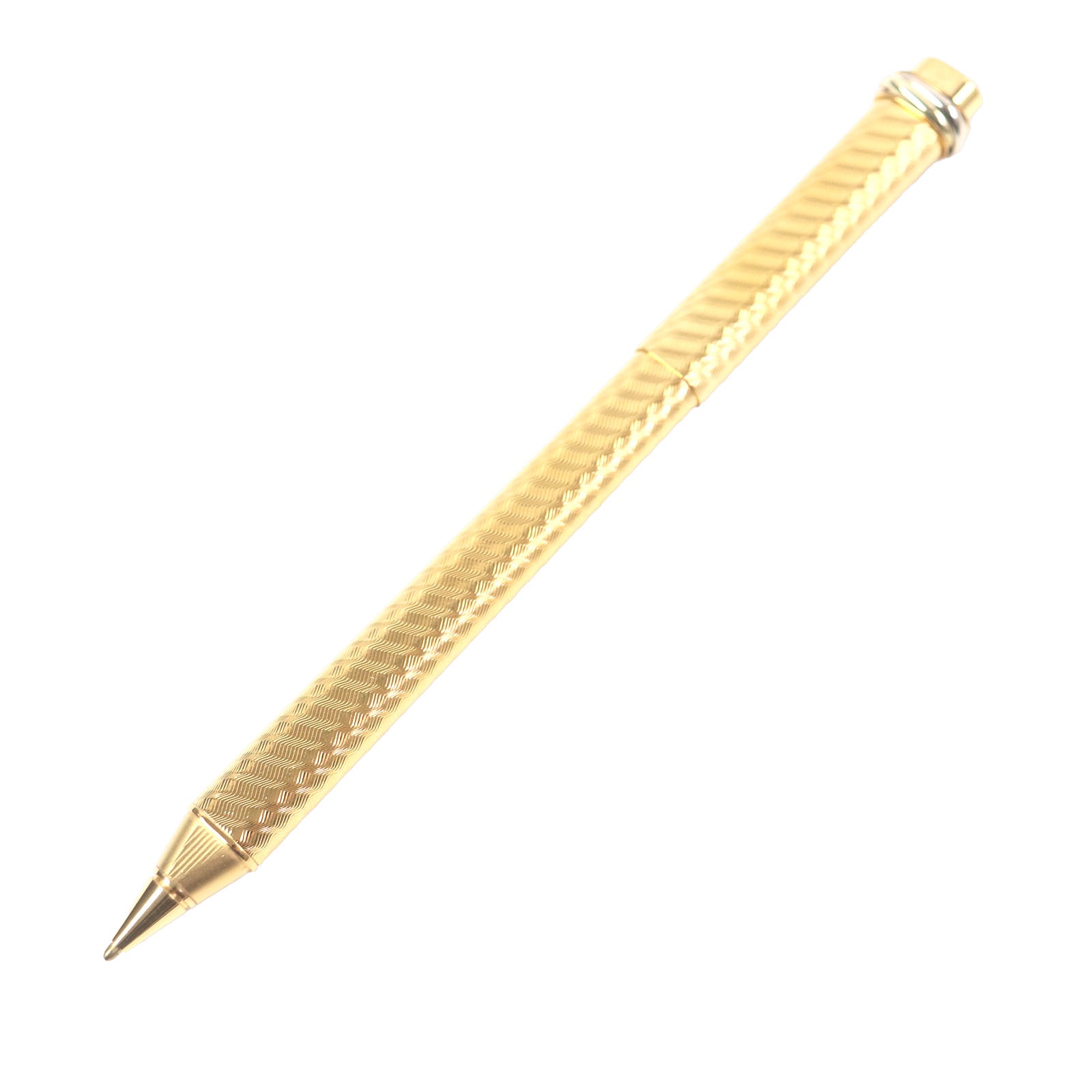 極美品 カルティエ
 ボールペン トリニティ ゴールド メンズ