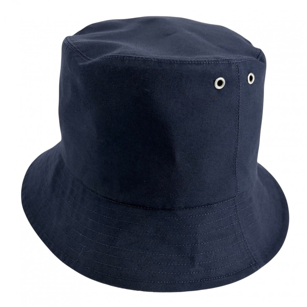 Dior ディオール 帽子 Teddy-D リバーシブル ボブハット バケットハット トロッター オブリーク 58サイズ 95TDD923A130 ポリエステル  コットン  ポリウレタン  ネイビー 紺 レディース【中古品】