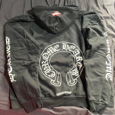 Chrome Hearts Matty Boy Chomper Horseshoe Hoodie "Black"
