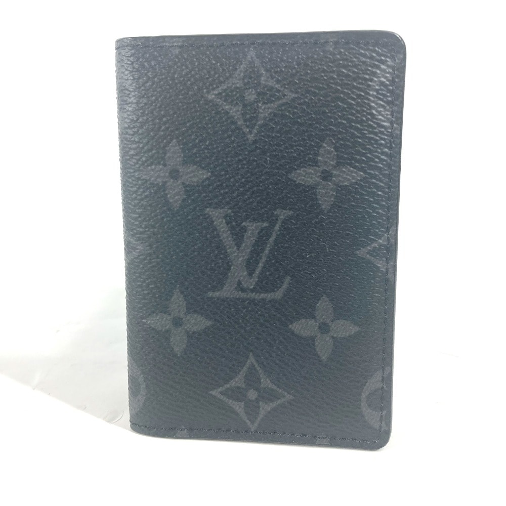 ルイヴィトン LOUIS VUITTON カードケース オーガナイザー・ドゥ ポッシュ M61696 モノグラムエクリプス 名刺入れ パスケース 2つ折り カードケース モノグラムエクリプスキャンバス ブラック 未使用