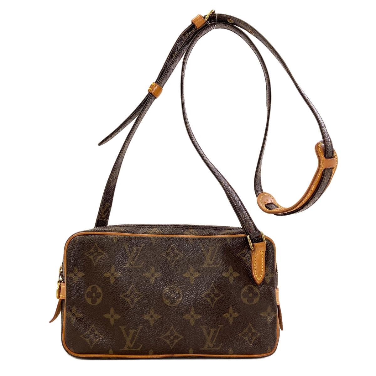 LOUIS VUITTON ルイヴィトン M51828 ポシェット・マルリーバンドリエール ショルダーバッグ モノグラムキャンバス レディース [中古]