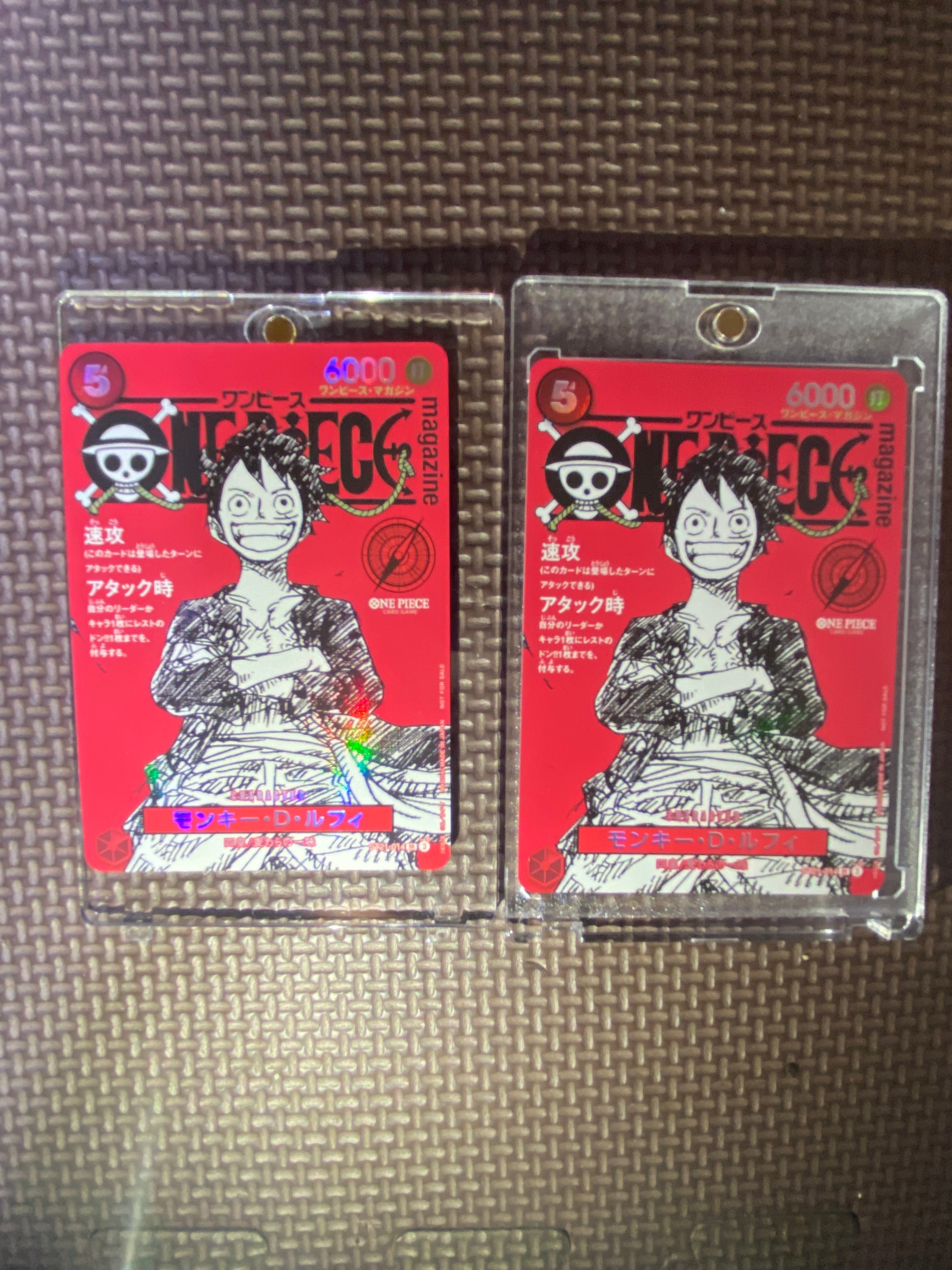 モンキー・D・ルフィ SR [ST21-014](プロモーションカード「ワンピースマガジン 特集 週刊少年ジャンプとワンピース 020」)