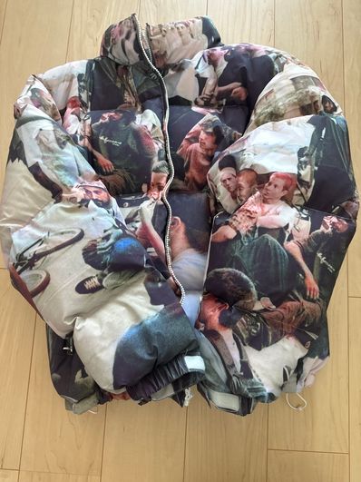 Supreme Lafayette Reflective Down Jacket "Multi"