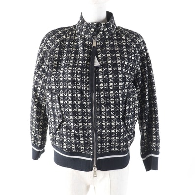 極美品 モンクレール
ジャケット FIADONE ブラック ベージュ レディース 1