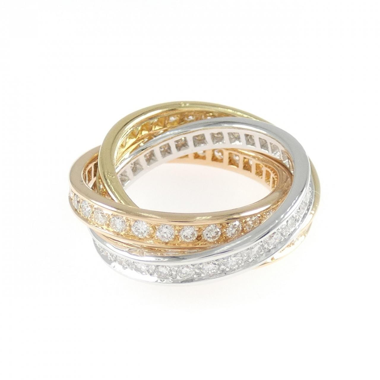 カルティエ スリーバングルズ リング