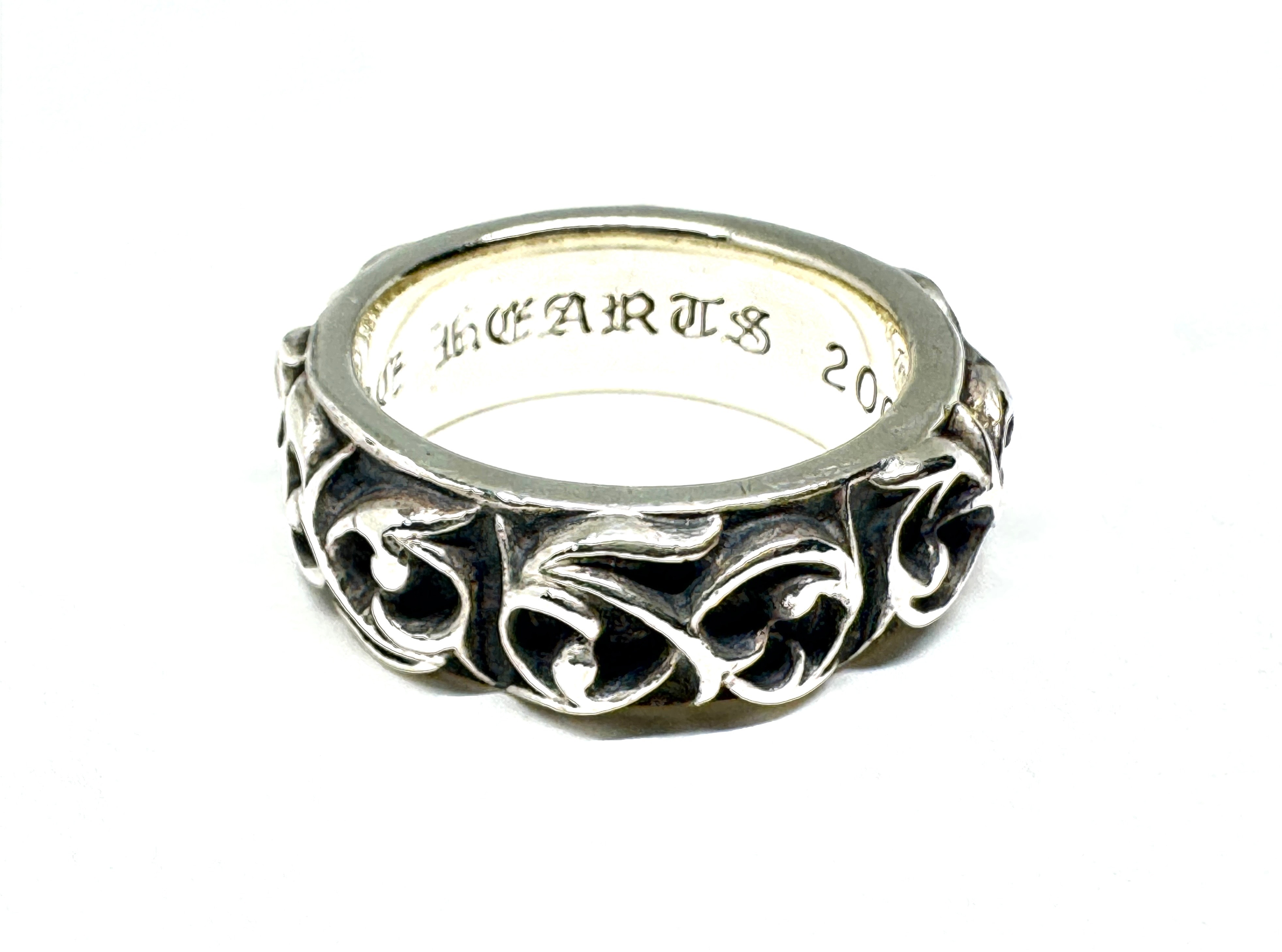 Chrome Hearts Eternity Vine Band Ring "Silver"
