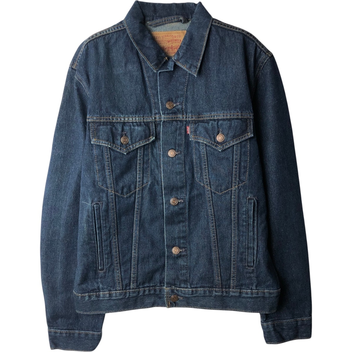 古着 リーバイス Levi's 75506-02 濃紺 デニムジャケット Gジャン カナダ製 メンズL相当/eaa628441