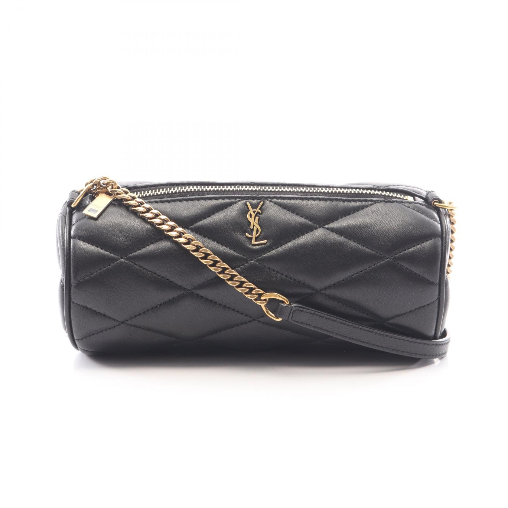 サンローランパリ SAINT LAURENT PARIS サド ミニ ショルダーバッグ バッグ レザー レディース ブラック系 699703AAAJU1000 【新品】