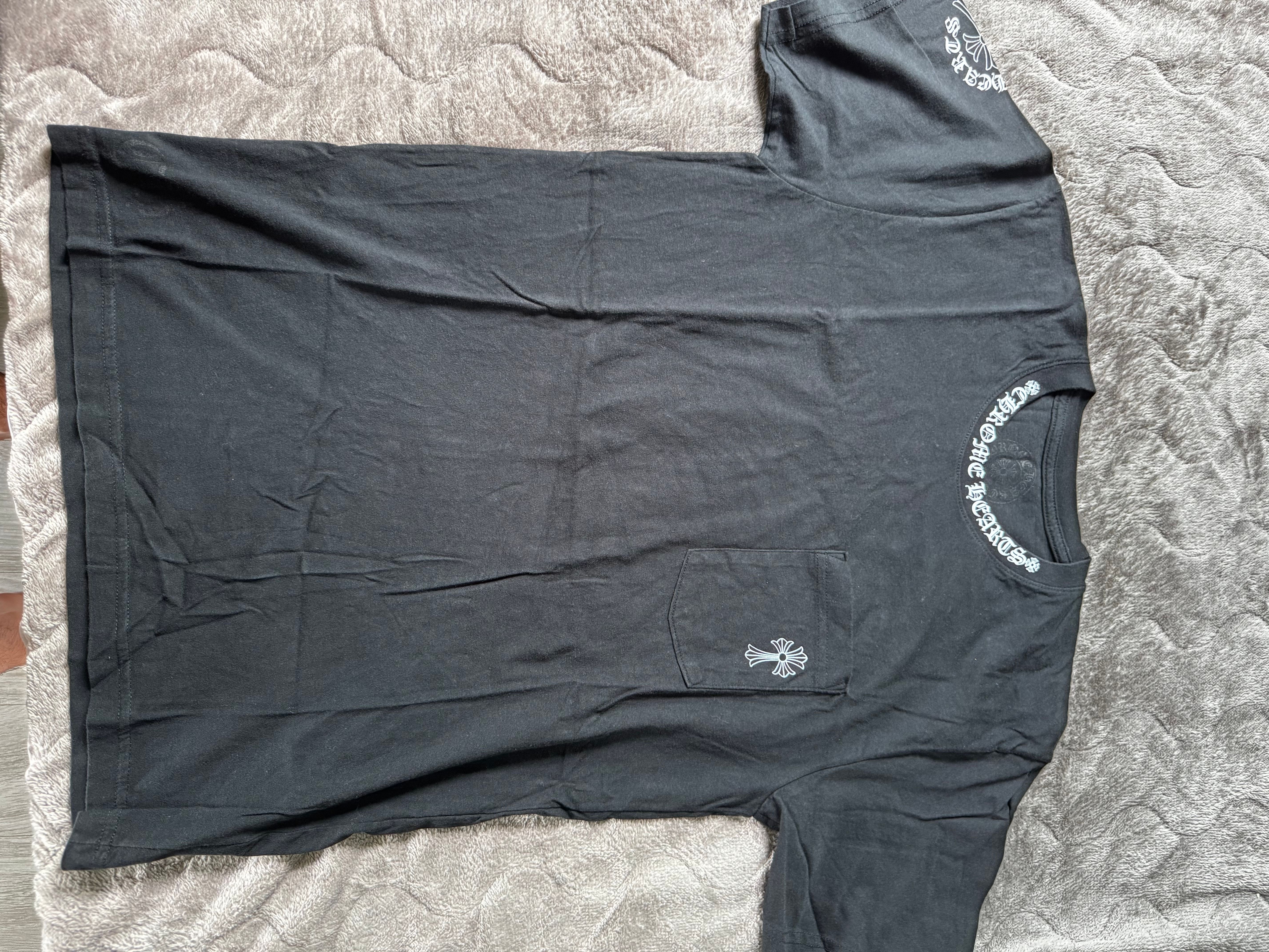 Chrome Hearts CH Cross Neck Print T-Shirt "Black"