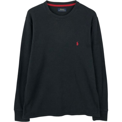 古着 ラルフローレン Ralph Lauren POLO RALPH LAUREN サーマルロンT ハニカム メンズM相当/eaa654955