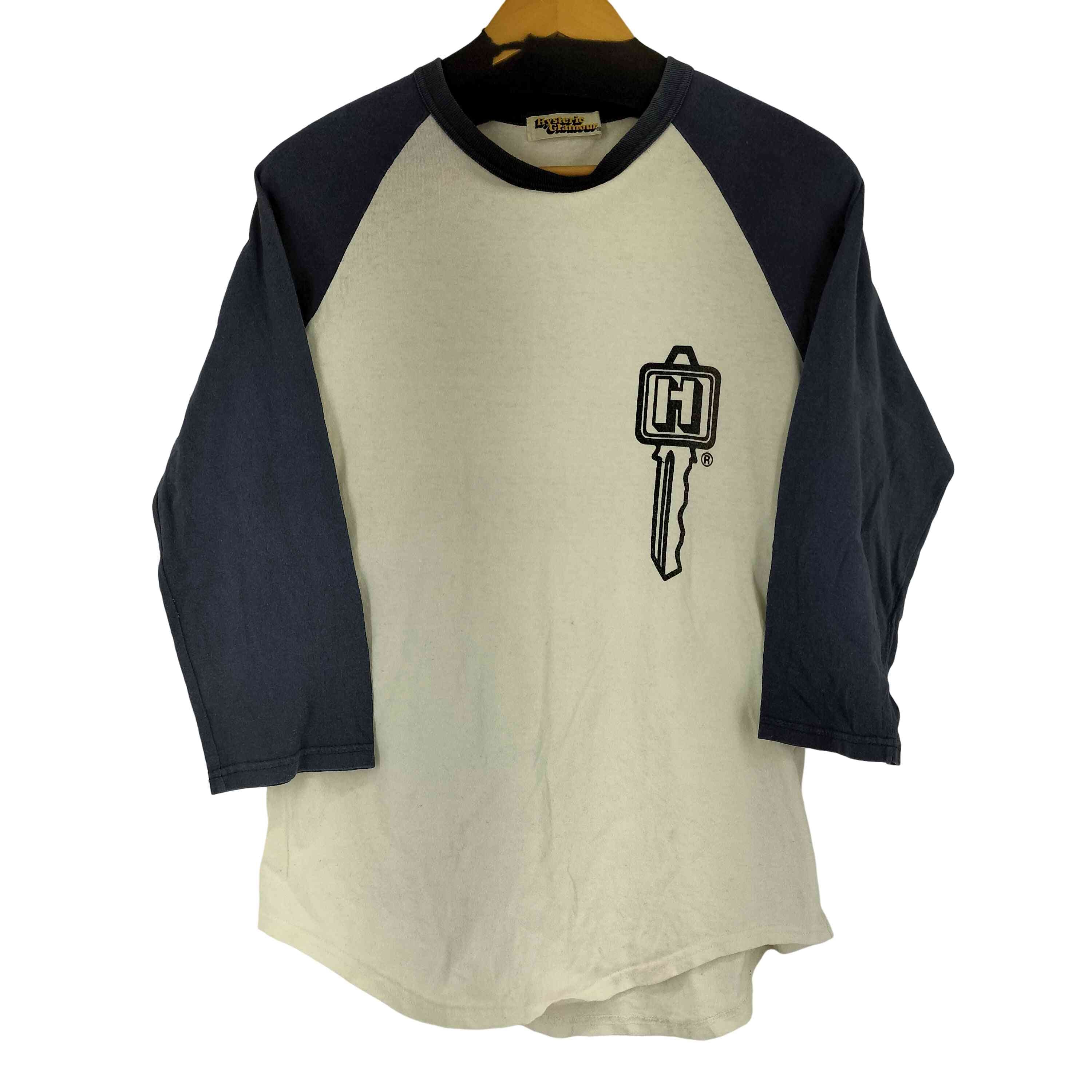 90S 両面プリント L/S ラグランTシャツ【1141428878297】