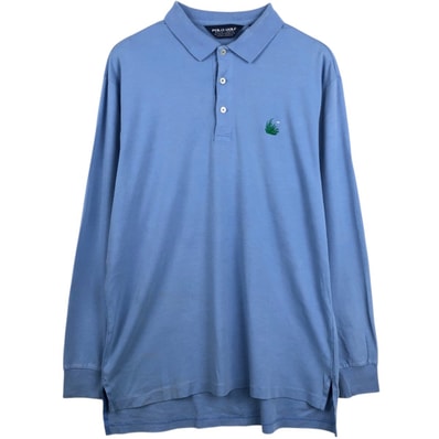 古着 ラルフローレン Ralph Lauren POLO GOLF ポロゴルフ 長袖 ポロシャツ メンズL相当/eaa677664
