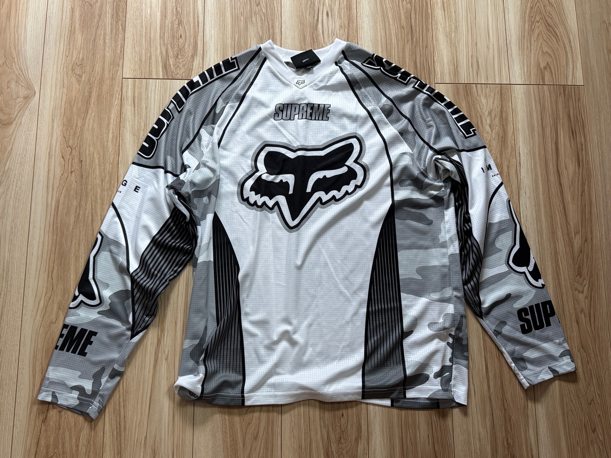 Supreme x Fox Racing DMX Jersey "White"