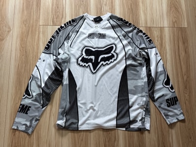 Supreme x Fox Racing DMX Jersey "White"