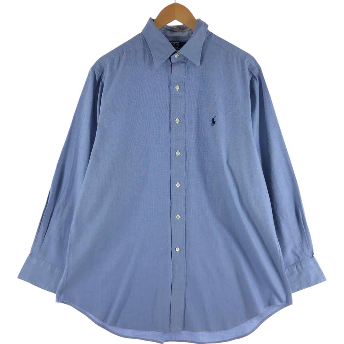 古着 ラルフローレン Ralph Lauren POLO by Ralph Lauren ANDREW 長袖 コットンシャツ メンズL相当/eaa536252