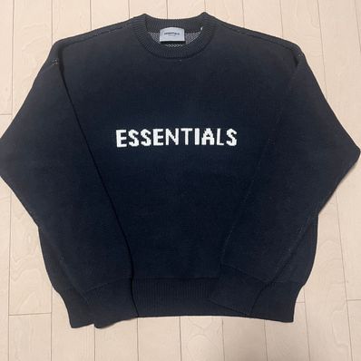 FEAR OF GOD ESSENTIALS Knit Sweater "Black"