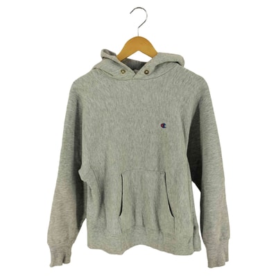 80S トリコタグ後期 USA製 リバースウィーブ ロゴ刺繍 プルオーバーパーカー【1142149859282】