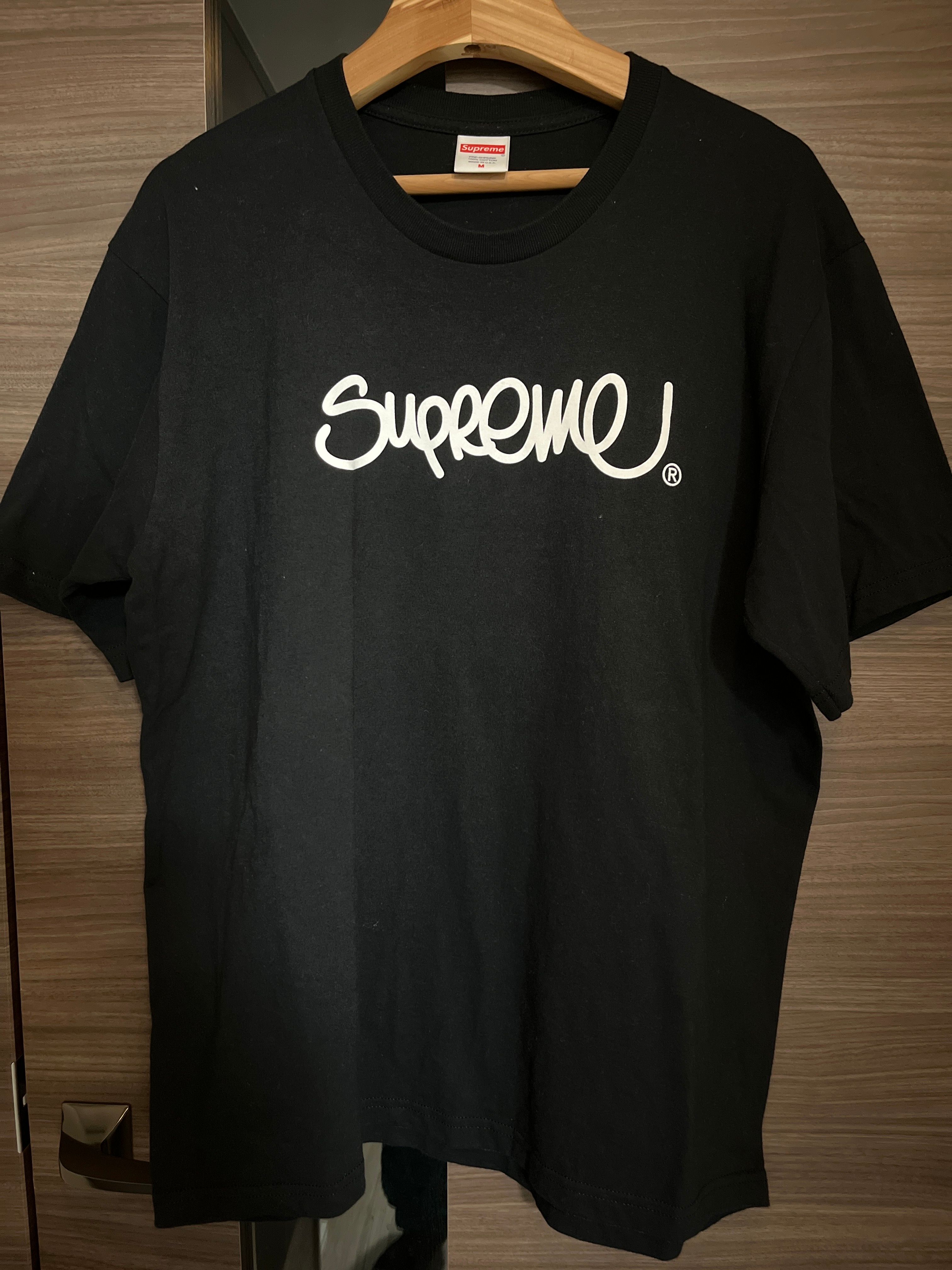 Supreme Handstyle Tee "Black"