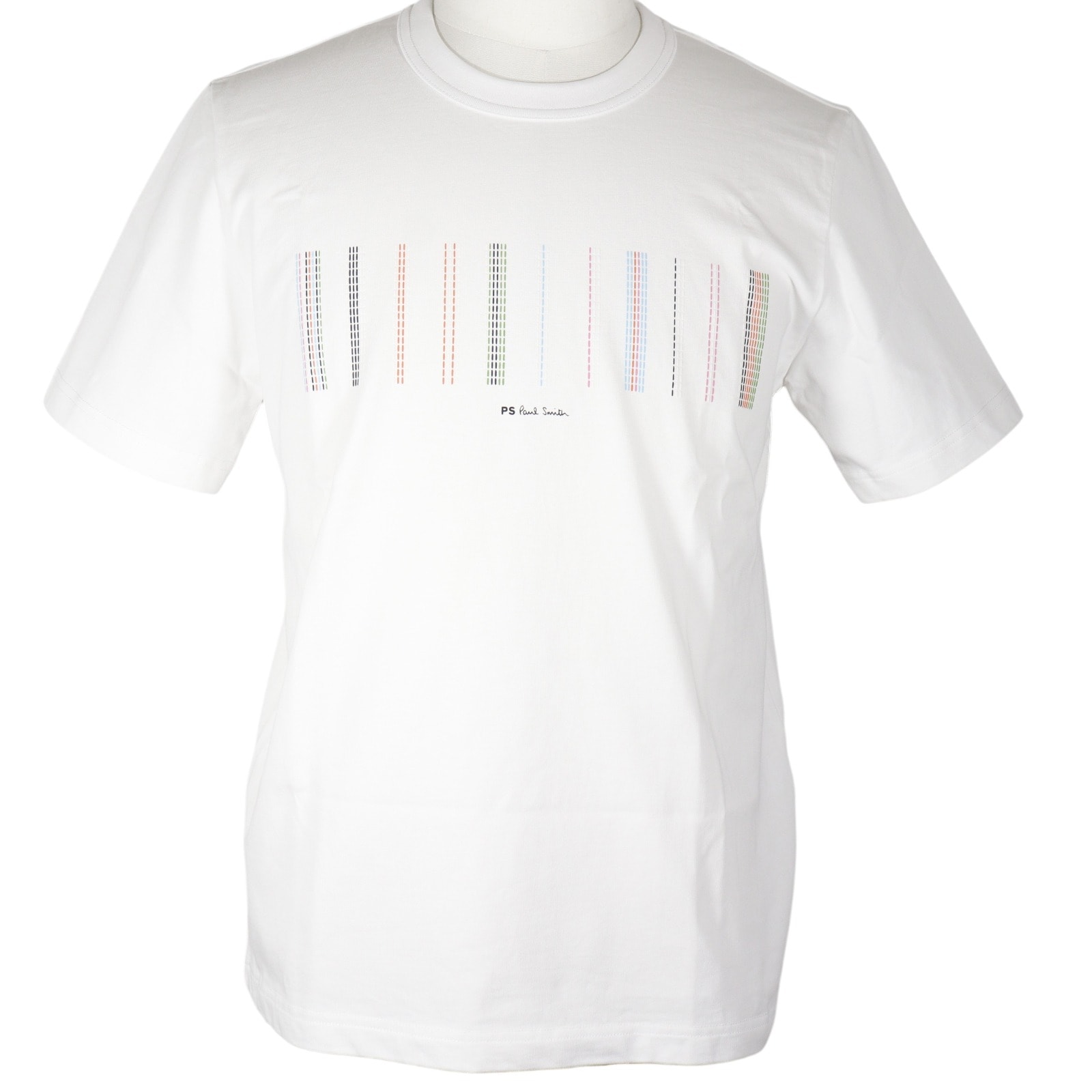 ポール・スミス Stitch Stripe メンズ半袖Tシャツ