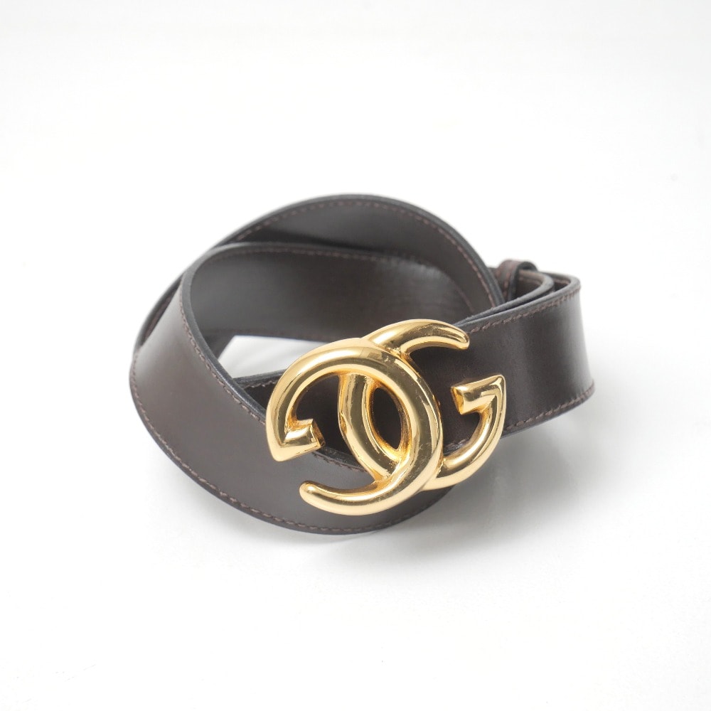 A (未使用に近い)】□美品□GUCCI グッチ ヴィンテージ ベルト サイズ