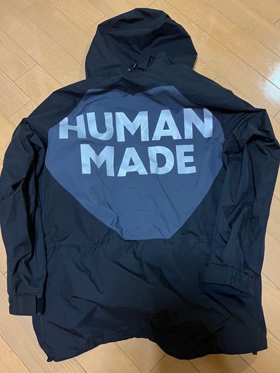 HUMAN MADE SHELL JACKET-BLACK/XL