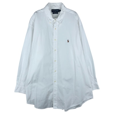 古着 ラルフローレン Ralph Lauren YARMOUTH 長袖 ボタンダウンシャツ メンズXL相当/eaa458859