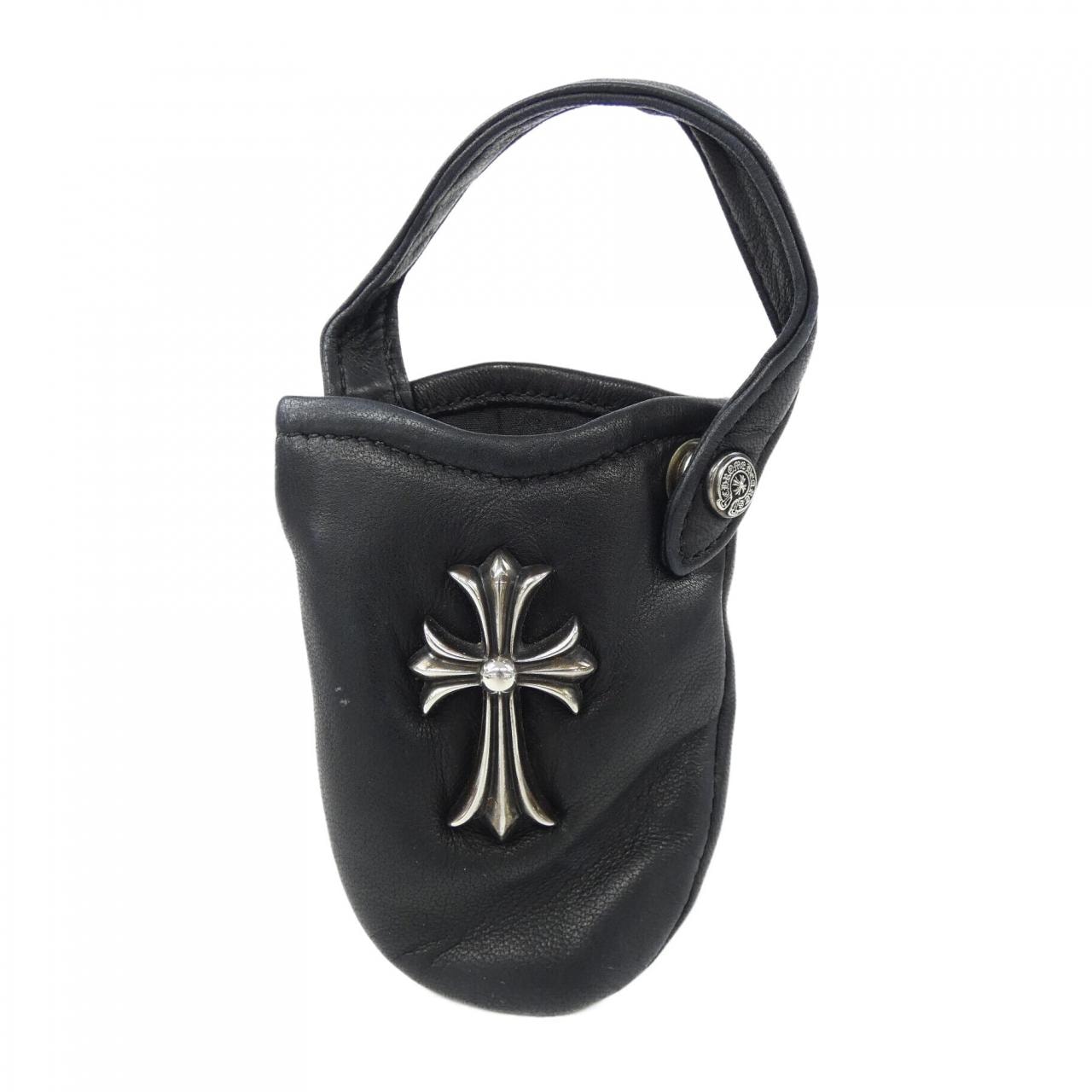 Chrome Hearts Phone Pouch V2 CH Cross "Black"