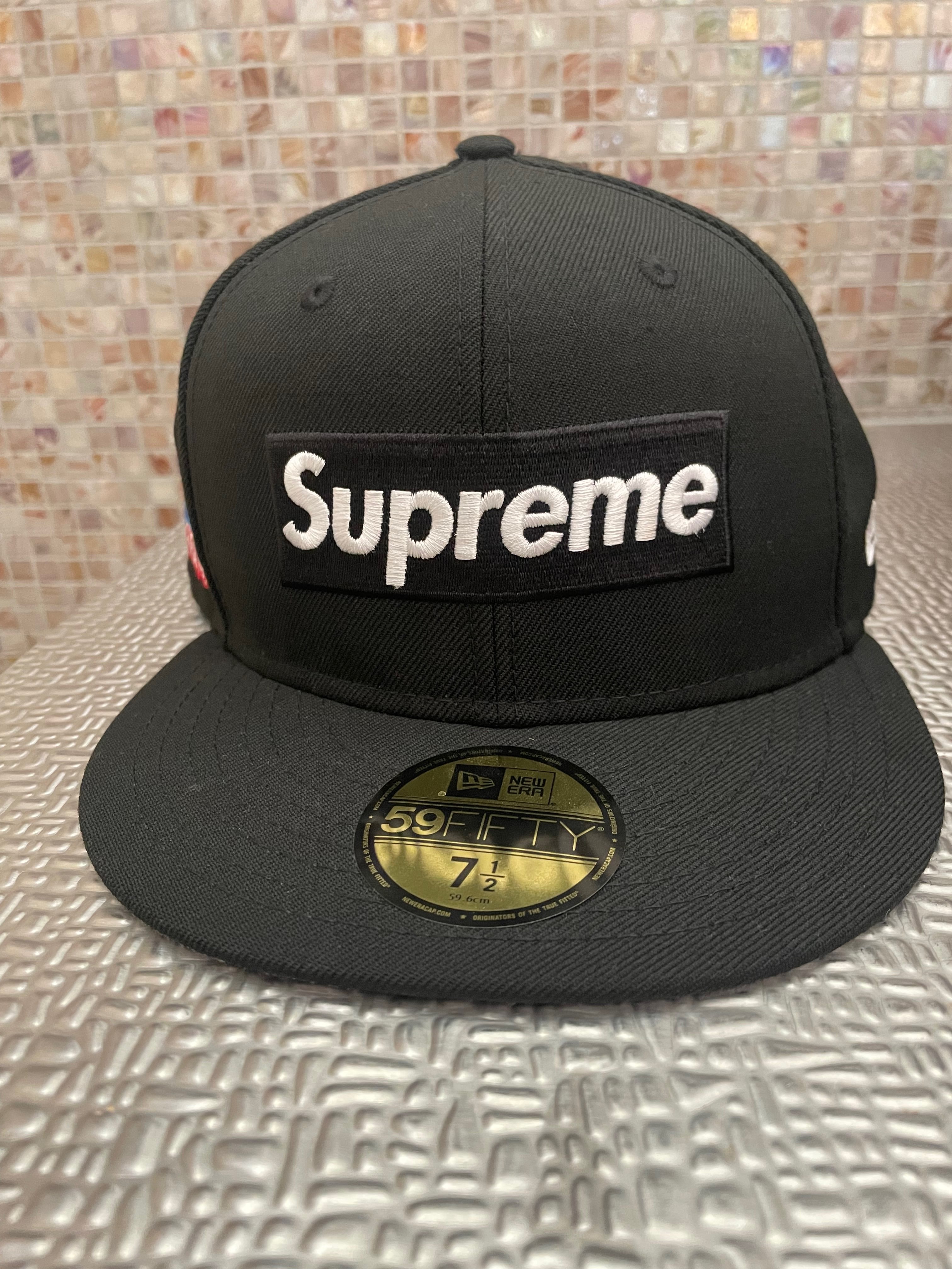 Supreme World Famous Box Logo New Era® "Black"