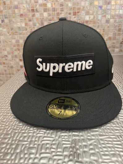 Supreme World Famous Box Logo New Era® "Black"