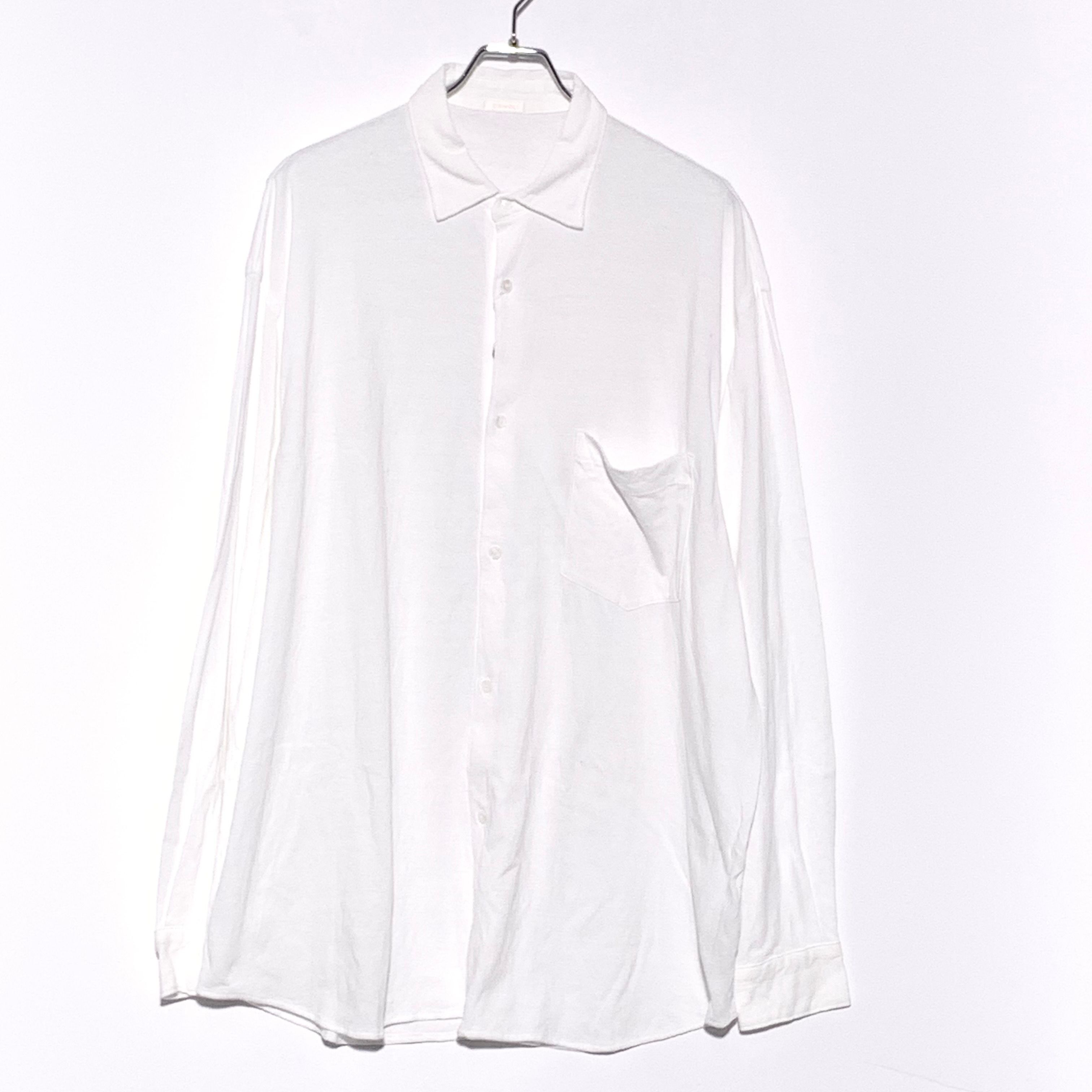 COMOLI Cotton Jersey COMOLI Shirt "White"