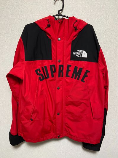 Supreme x The North Face Arc Logo Mountain Parka "Red"
