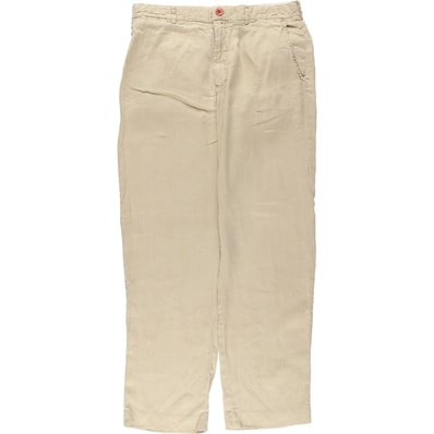 古着 ラルフローレン Ralph Lauren POLO by Ralph Lauren リネンパンツ スラックス メンズw34相当/eaa537876