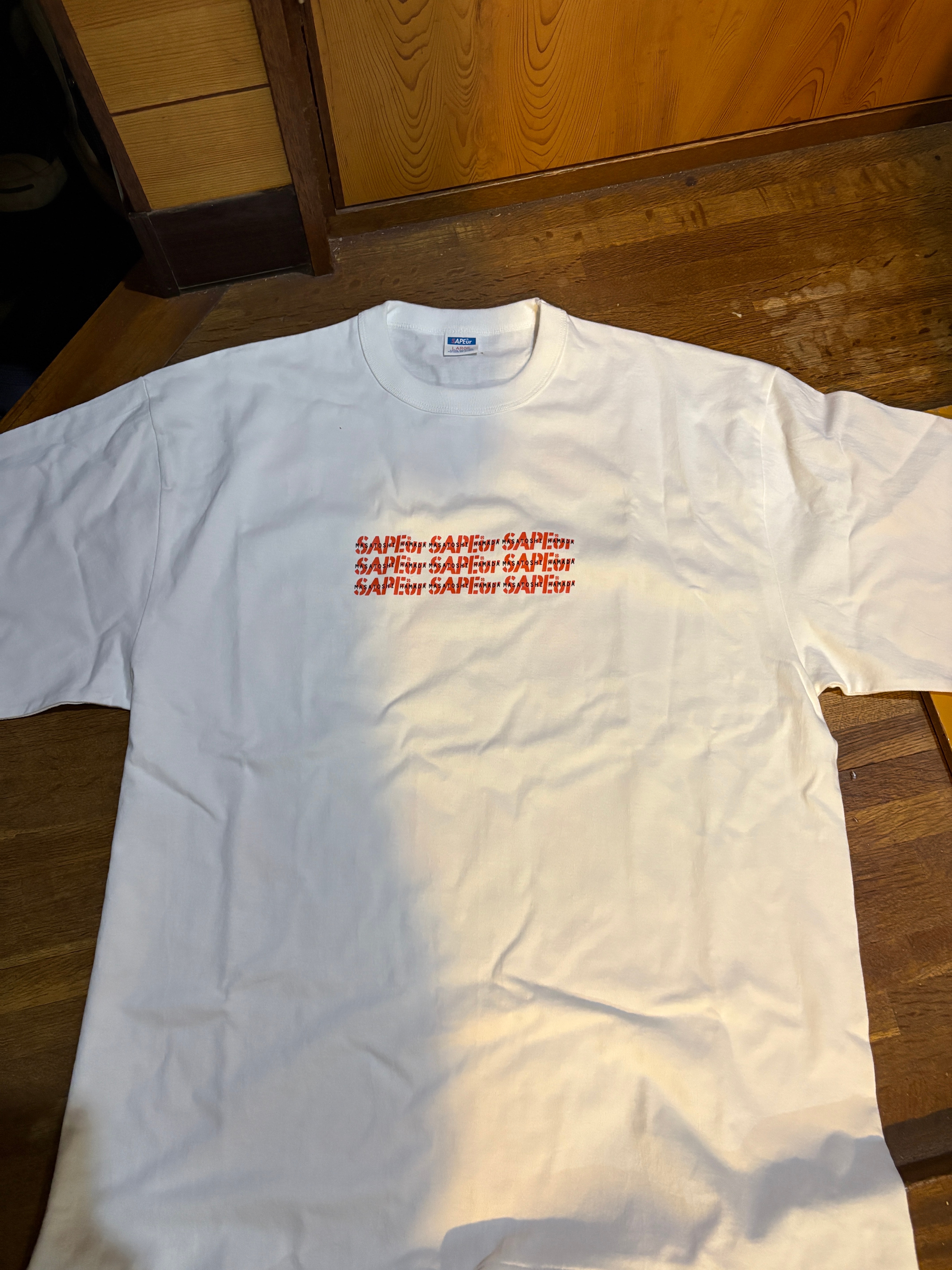 SAPEur x MASATOSHI HAMADA 9FACES S/S T-Shirt "White"