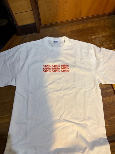 SAPEur x MASATOSHI HAMADA 9FACES S/S T-Shirt "White"