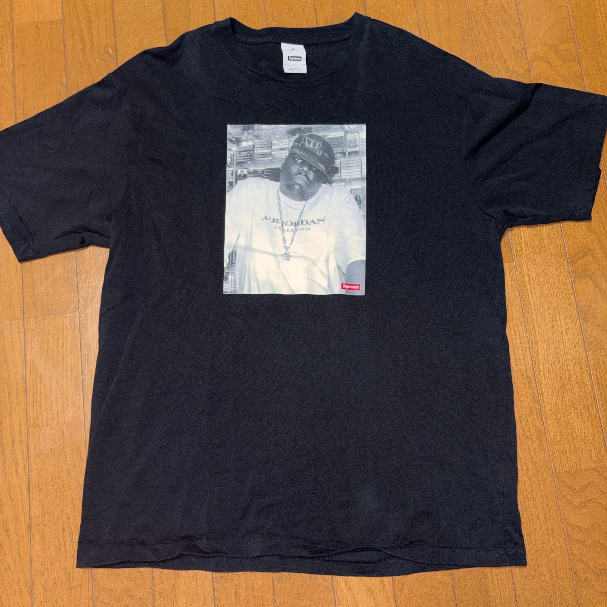 Supreme x Jordan Biggie S/S Top "Black"