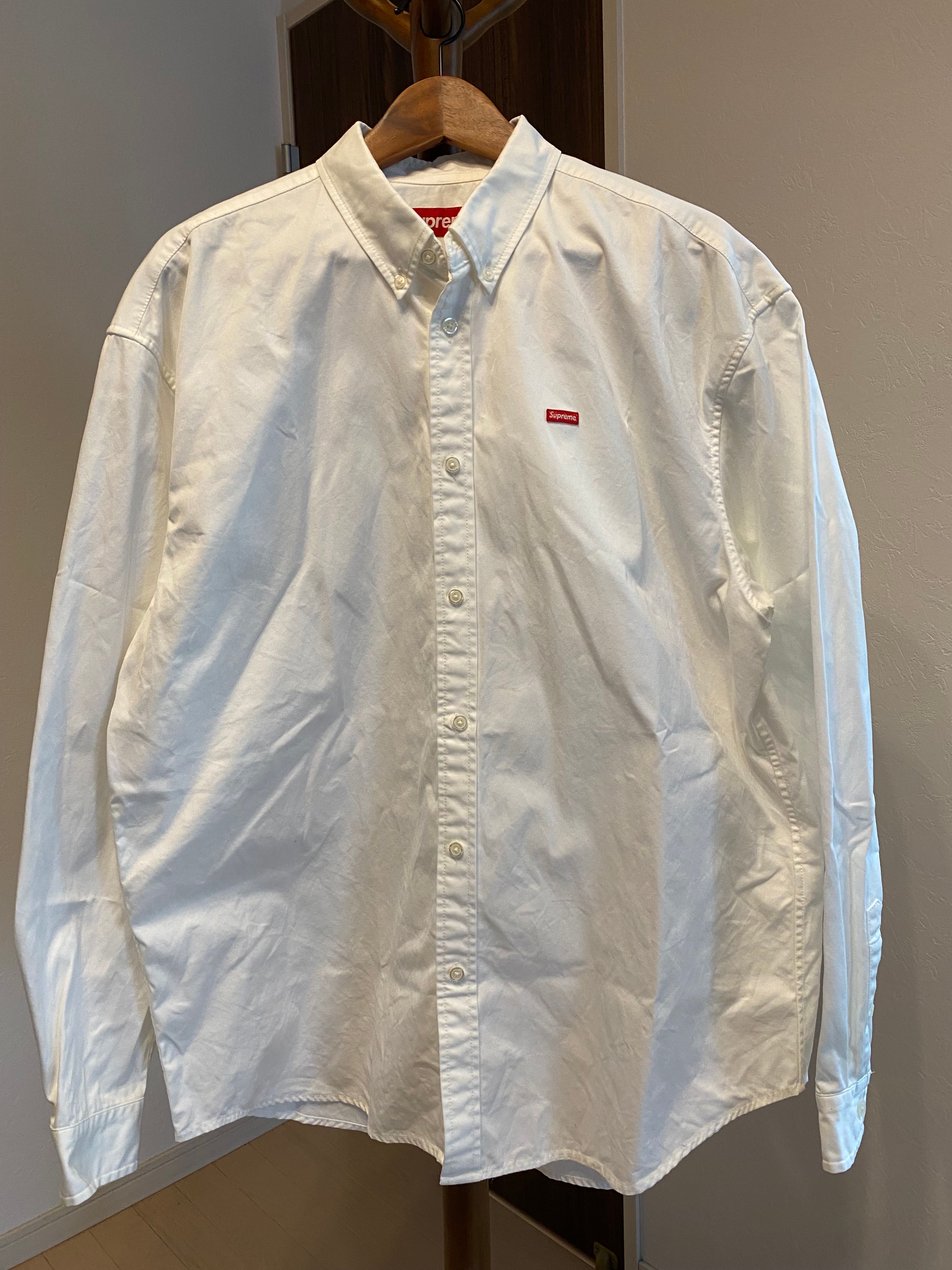 Supreme Small Box Shirt "White" (23FW)