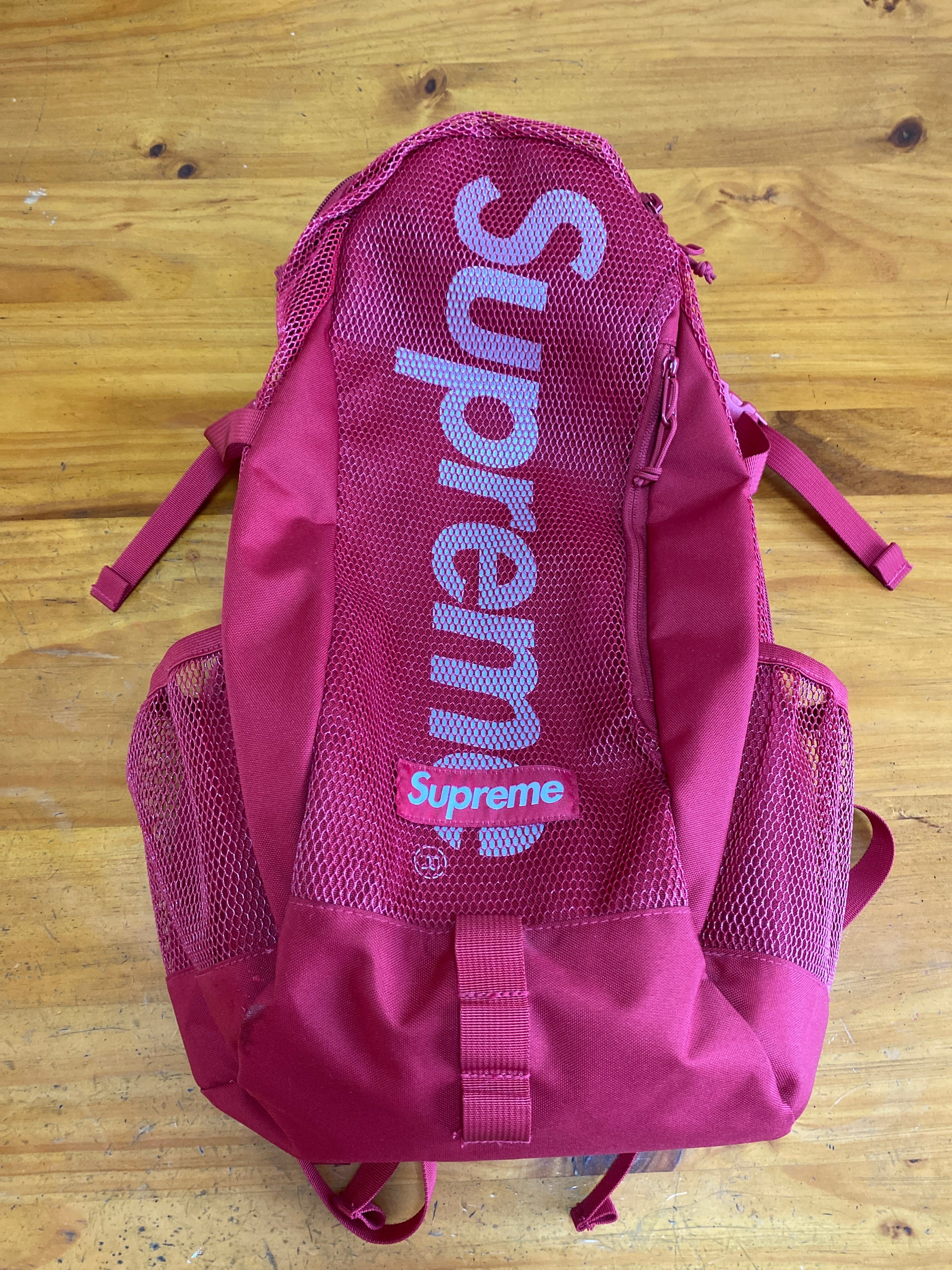 Supreme 20SS Backpack "Red"