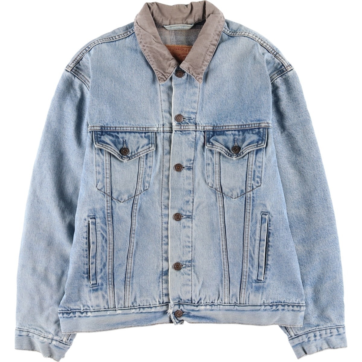 古着 90年代 リーバイス Levi's 70602-0482 デニムジャケット Gジャン メンズL相当 ヴィンテージ/eaa611136