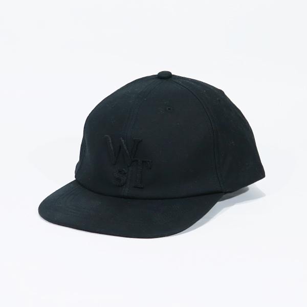 WTAPS x sacai Cotton Back Satin Cap 01 / Cap / Cotton Back Satin "Black" 2423234D-HT01S / 25-0931S