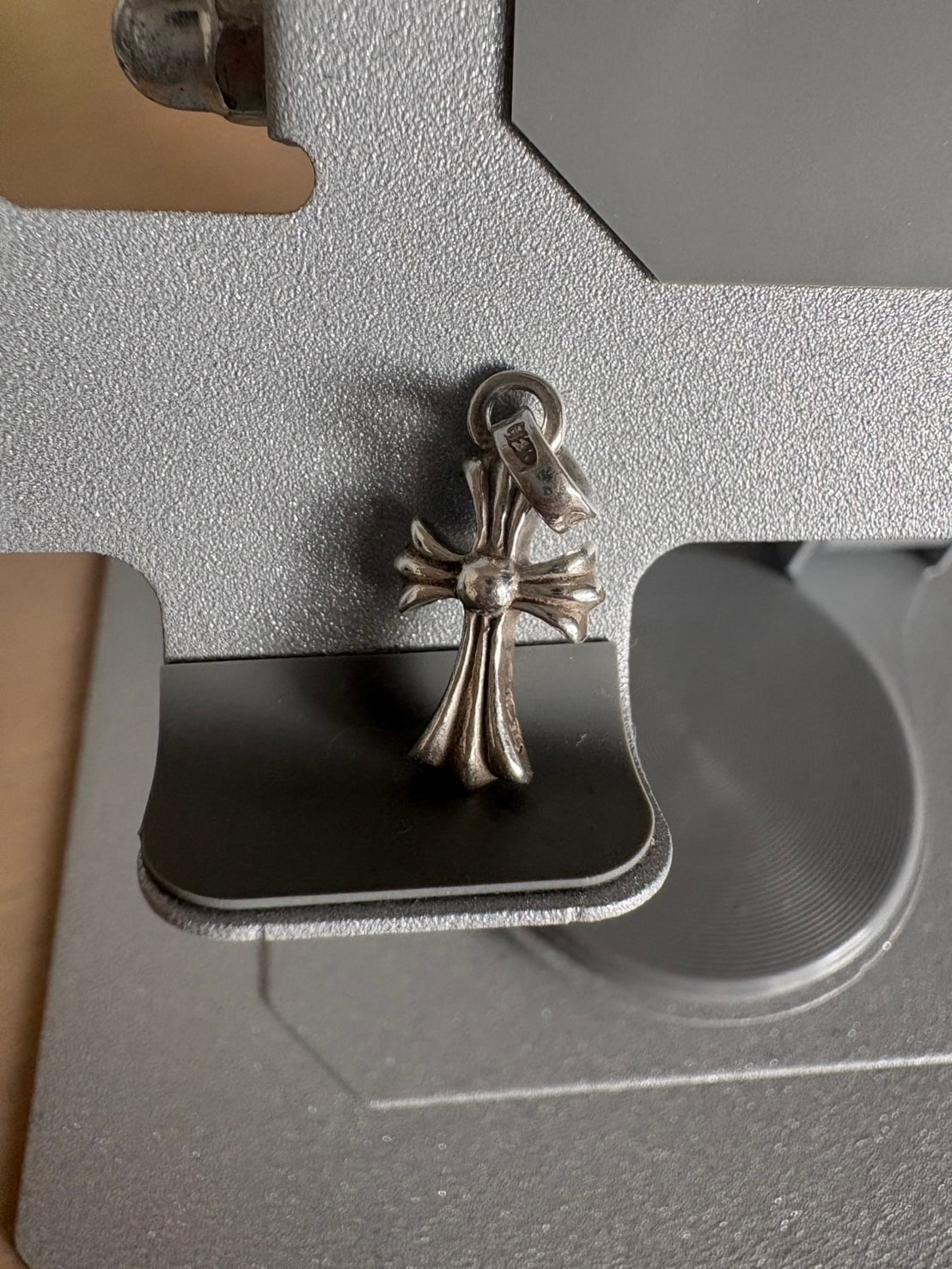 Chrome Hearts CH Cross Baby Fat Charm "Silver"