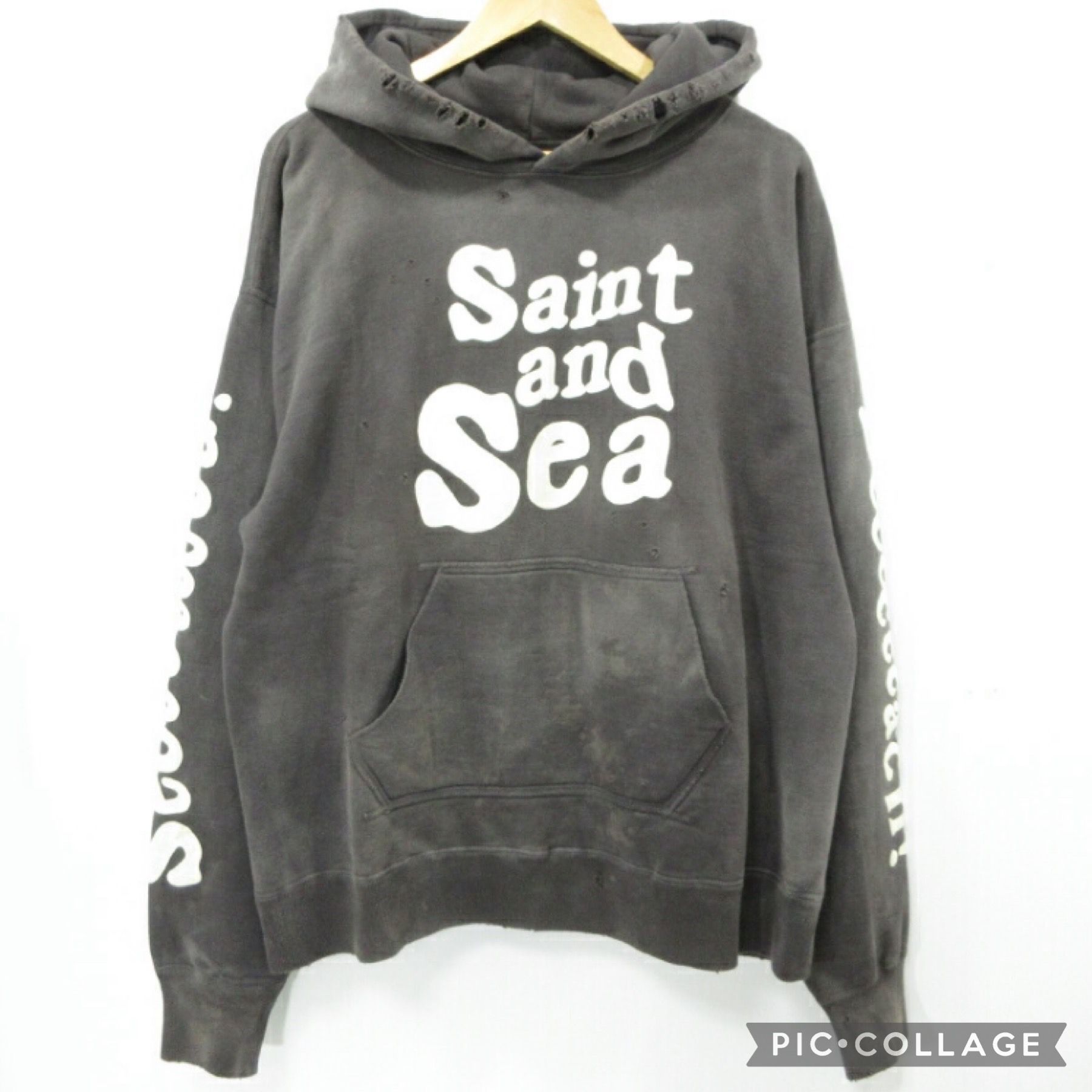 SAINT Mxxxxxx x WIND AND SEA HOODIE 