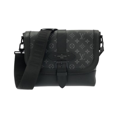 ルイヴィトン モノグラム エクリプス ソミュール メッセンジャー M45911 ショルダーバッグ