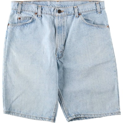古着 90年代 リーバイス Levi's 550 オレンジタブ デニムショーツ ハーフパンツ ジョーツ USA製 メンズw36相当 ヴィンテージ/eaa637130