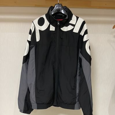 Supreme Shoulder Logo Track Jacket "Black"